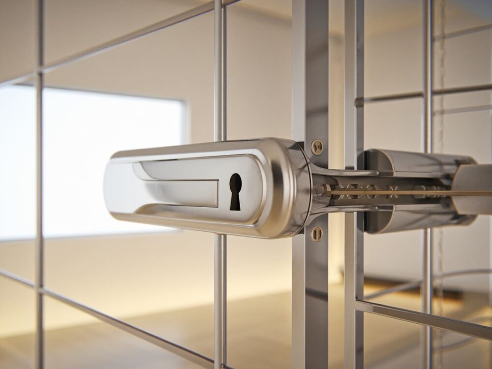 bezpieczna szafa przesuwna