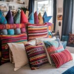 dekoracyjny zagłówek do łóżka