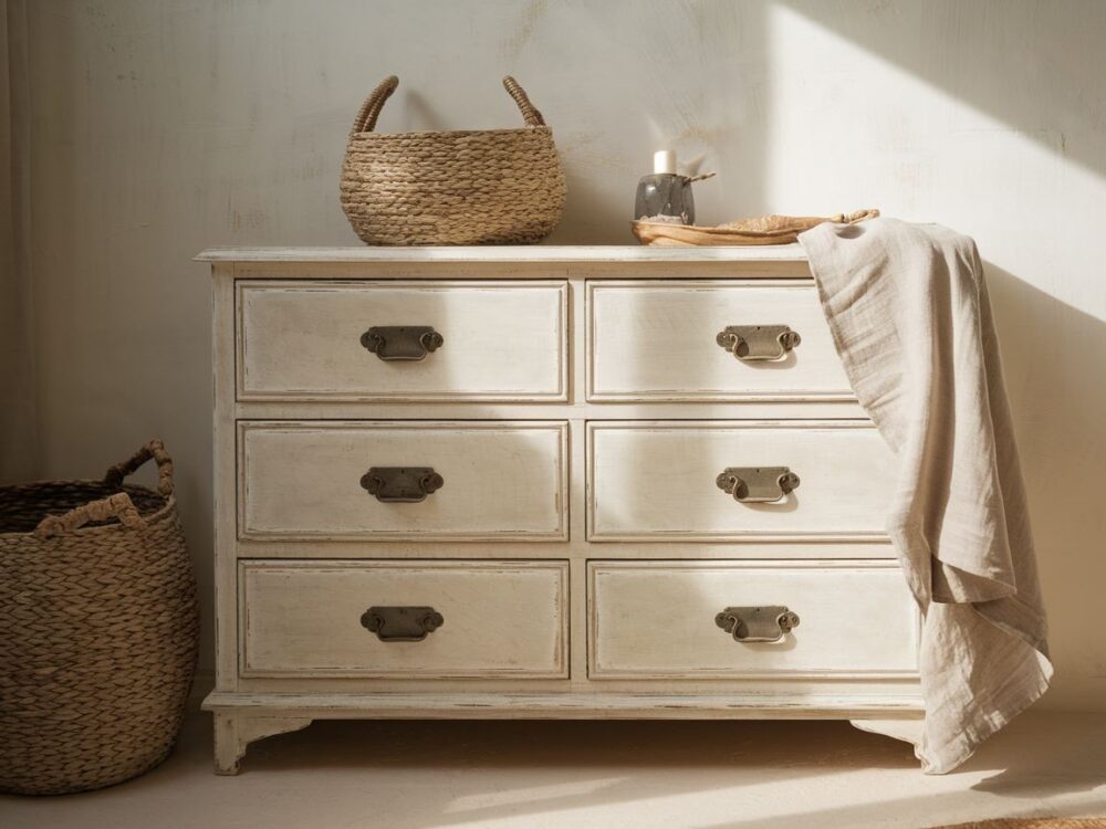 komoda hampton biała