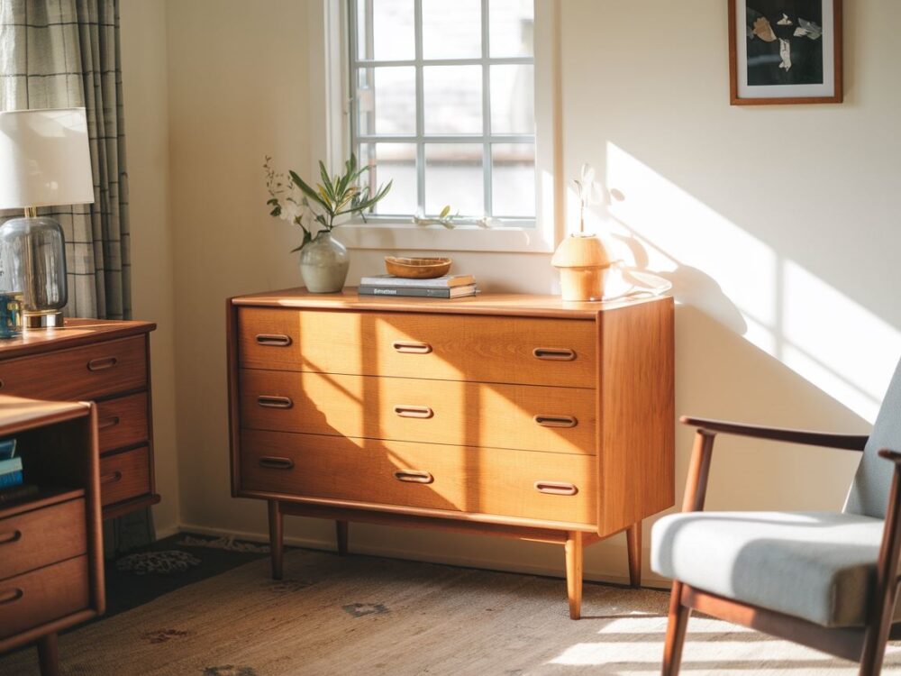 komoda w stylu midcentury