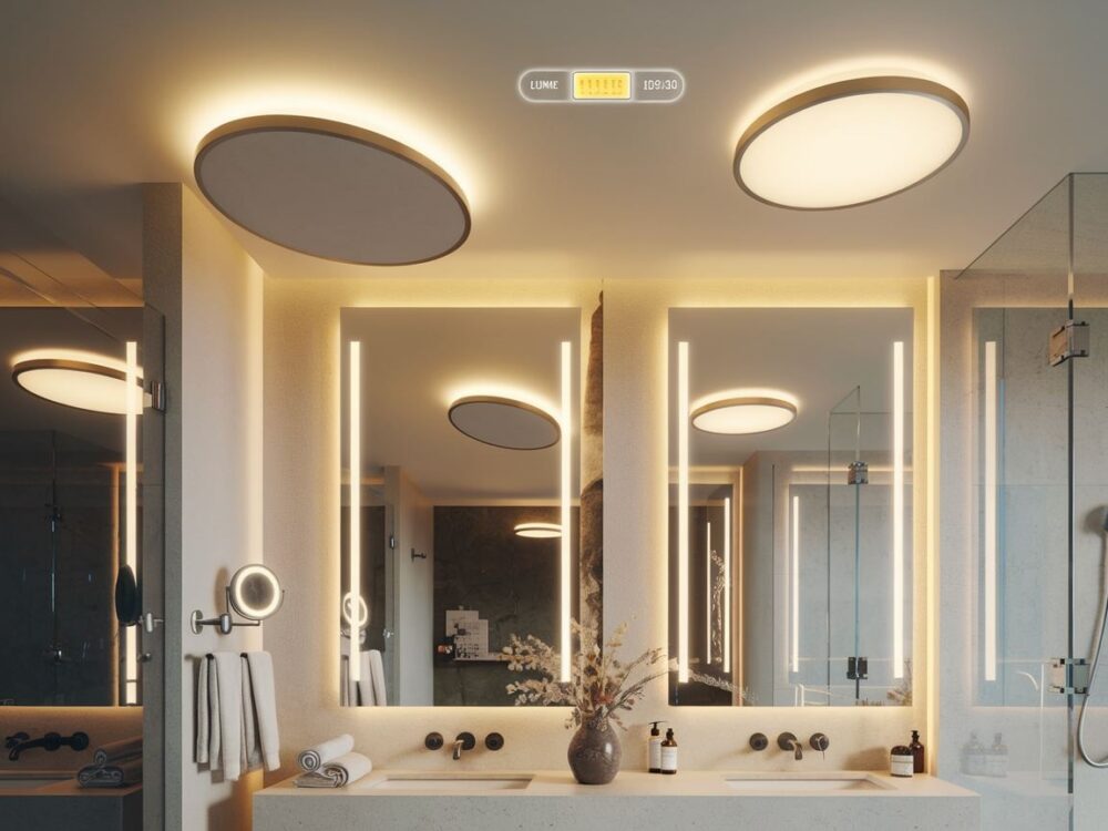 lampy sufitowe łazienkowe