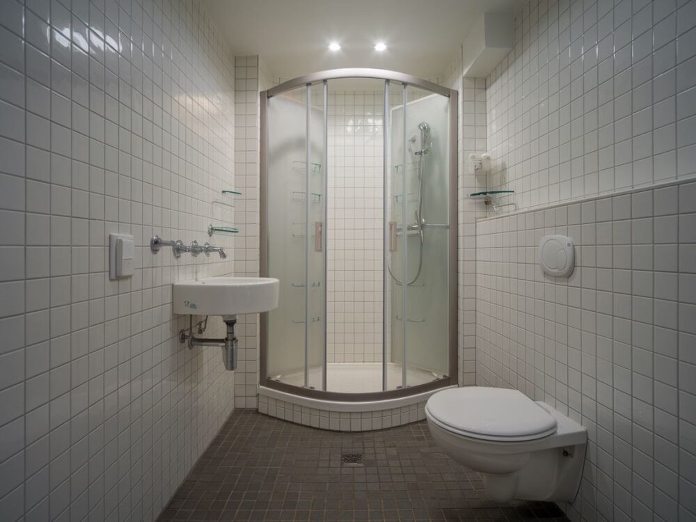 mała łazienka nowoczesna