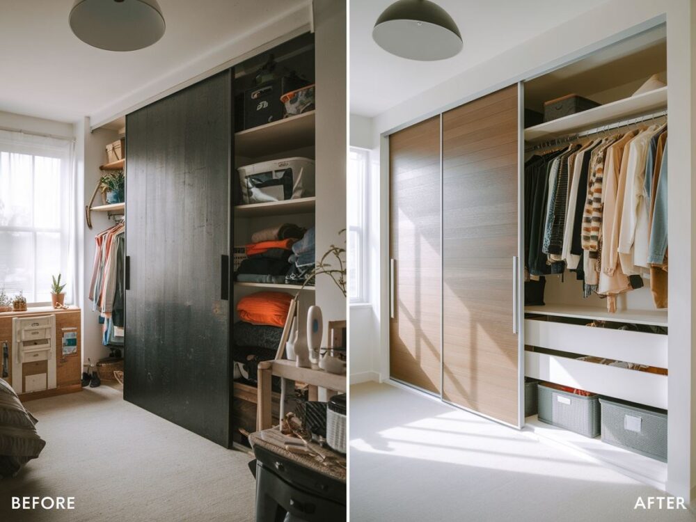 malowanie drzwi szafy