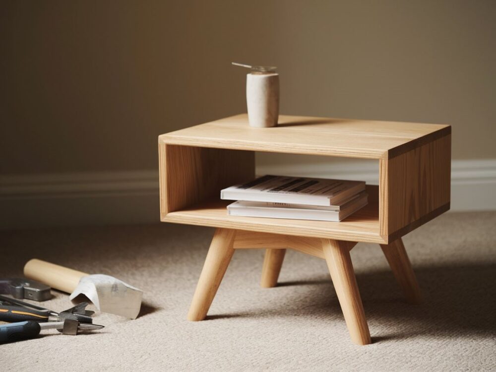 materiały do stolika nocnego