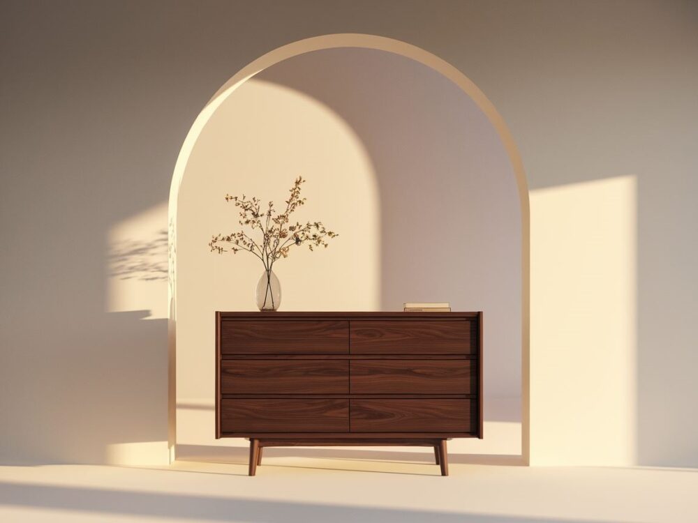 mebel wenge w salonie