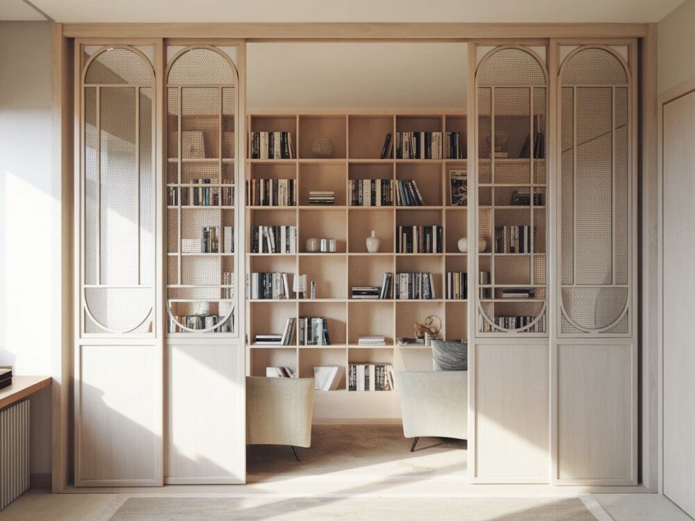 meble dzielące przestrzeń