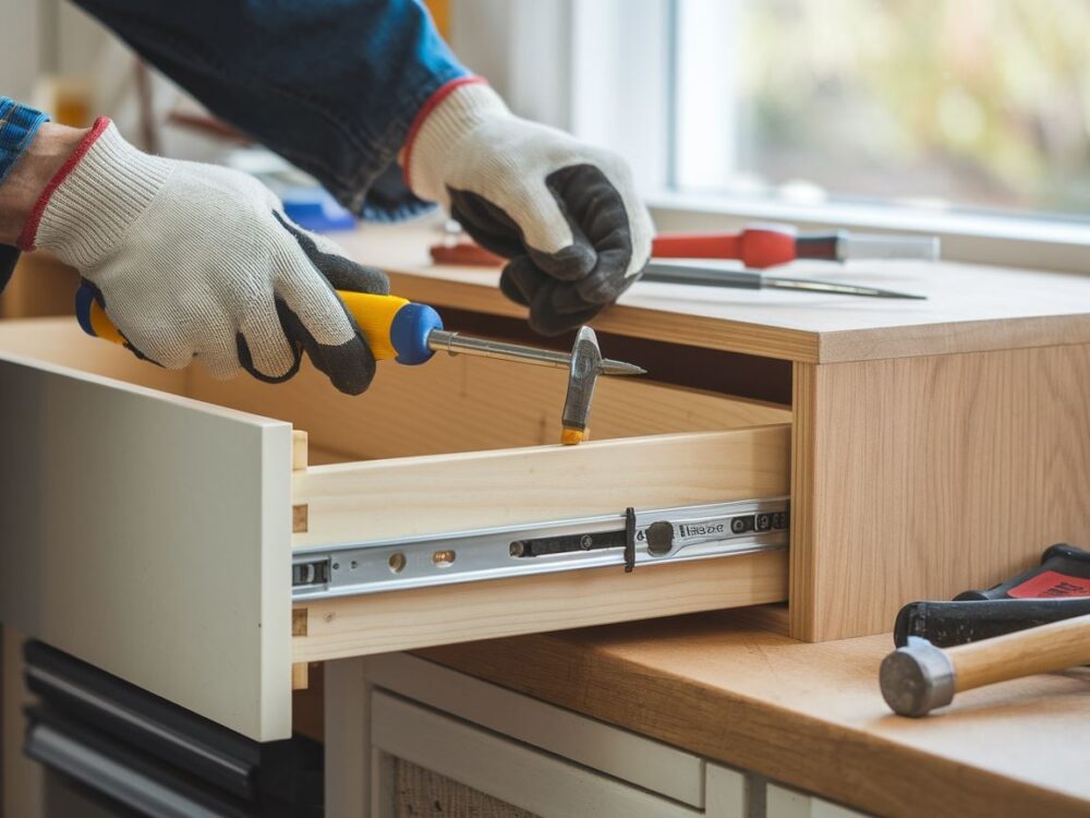 mechanizm szuflady komody