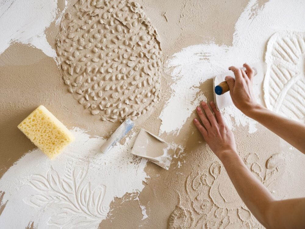 narzędzia do dekoracji ścian