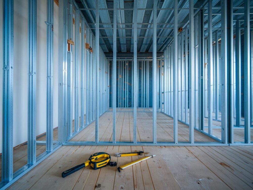 narzędzia do montażu regipsów