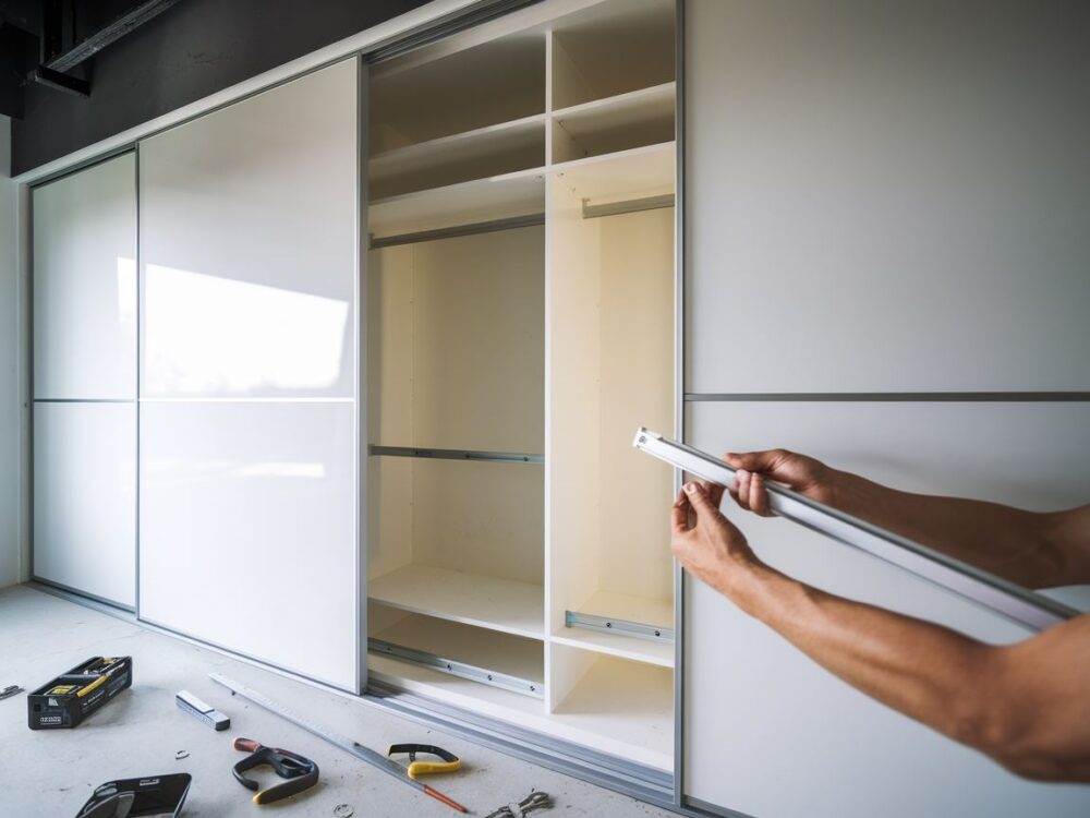 narzędzia do montażu szafy