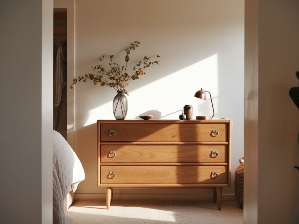 nowoczesna komoda drewniana