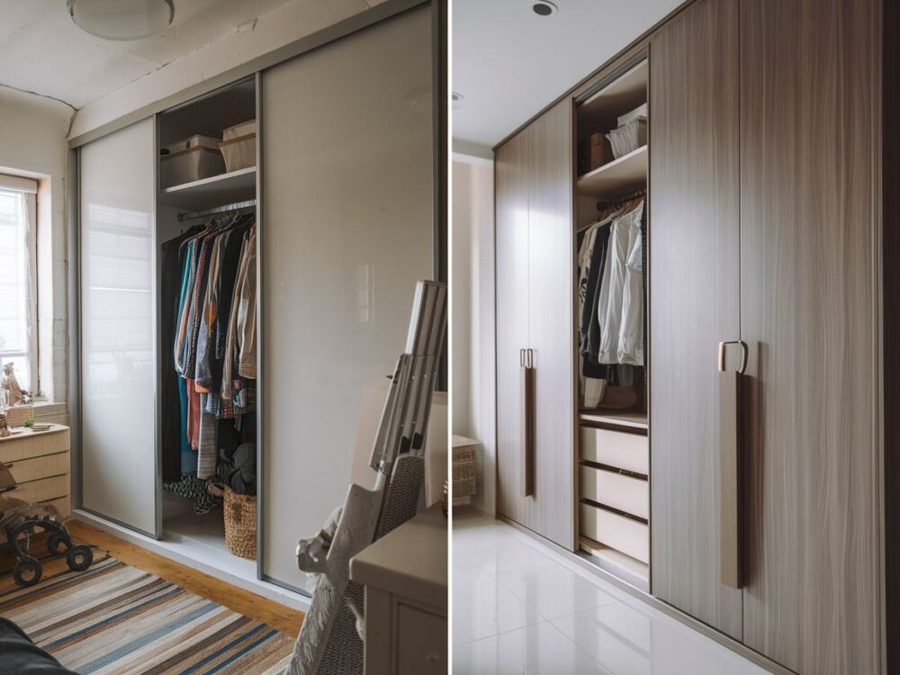 odnawianie szafy przesuwnej