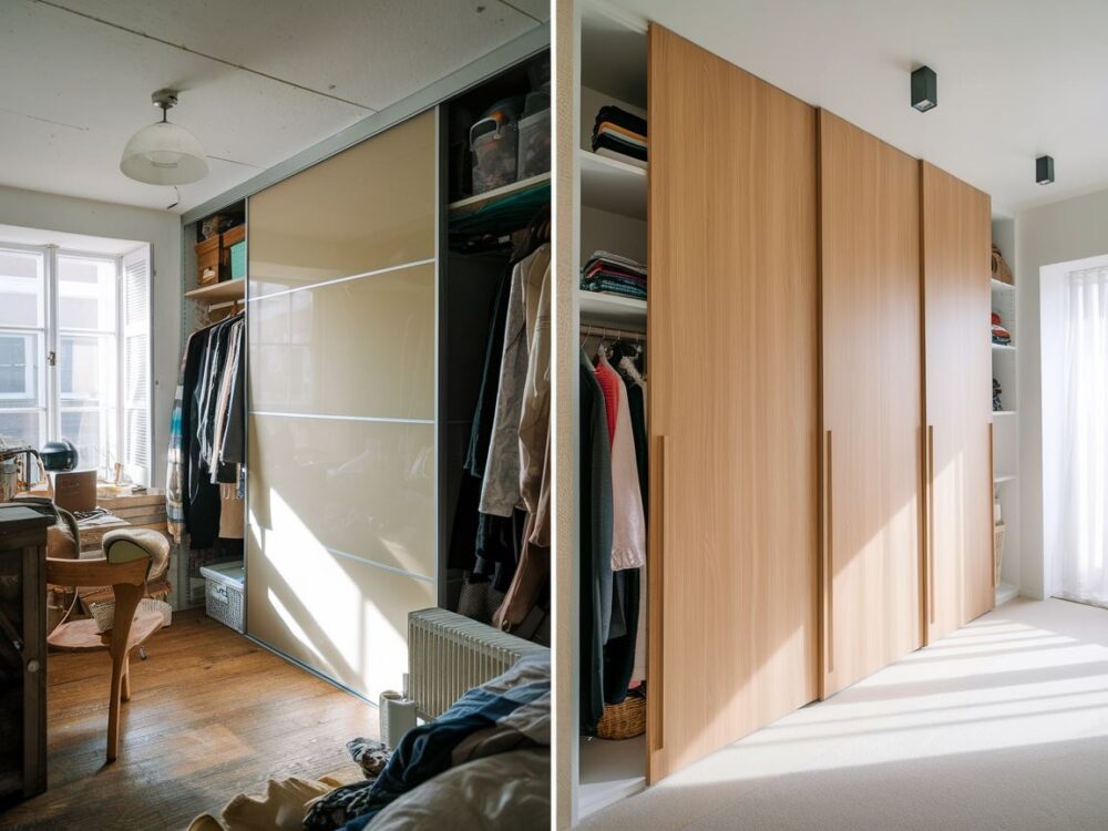 organizacja wnętrza szafy