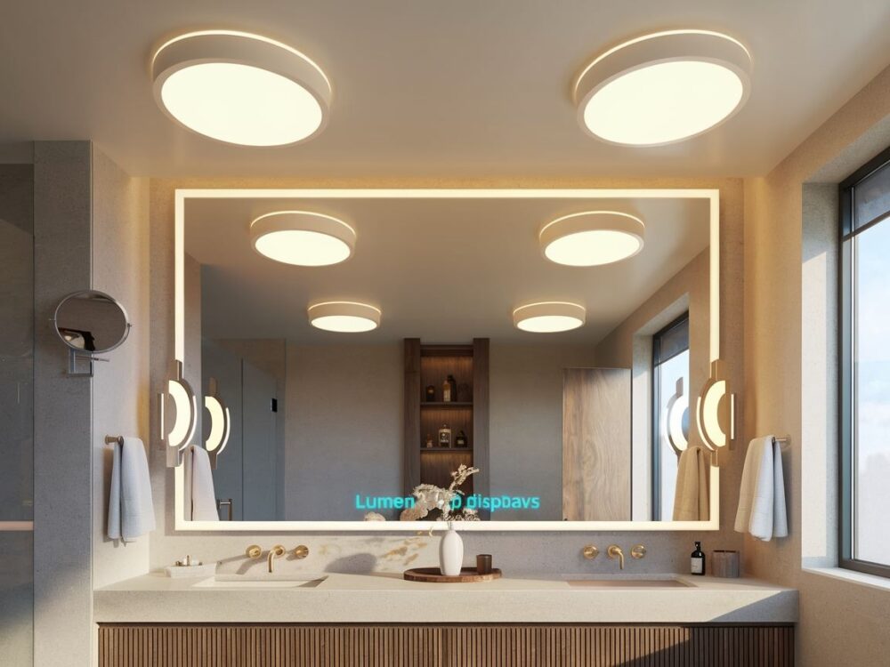 oświetlenie łazienki