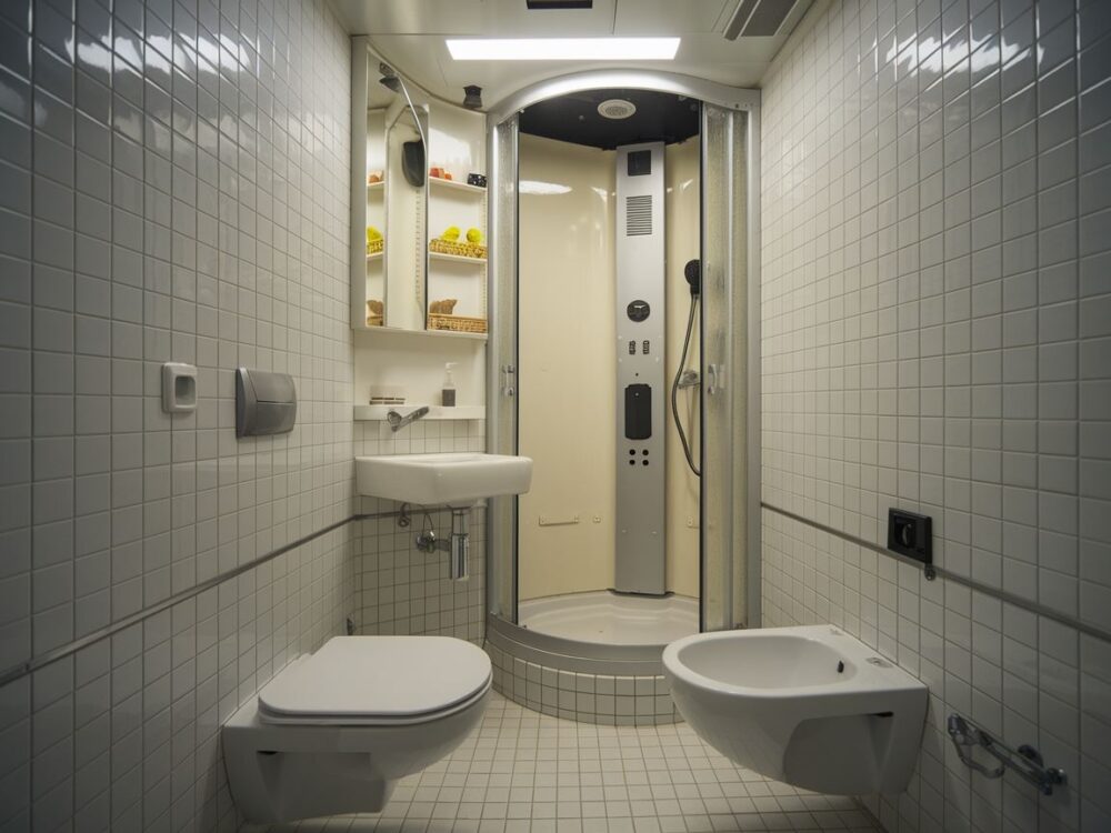 oszczędność miejsca w łazience