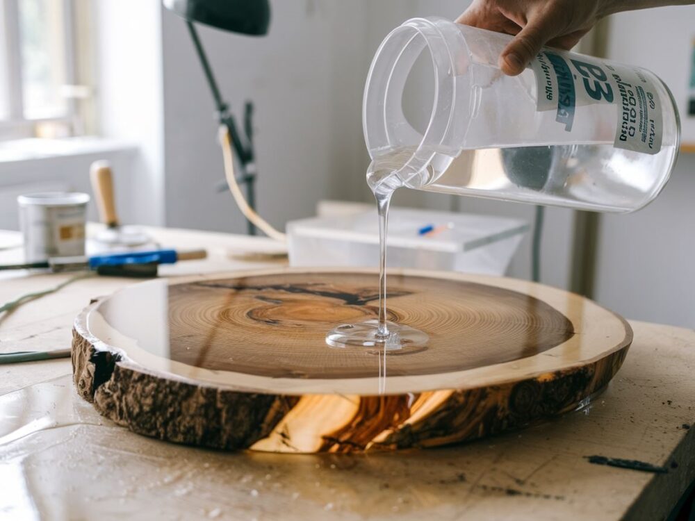 proces tworzenia stolika