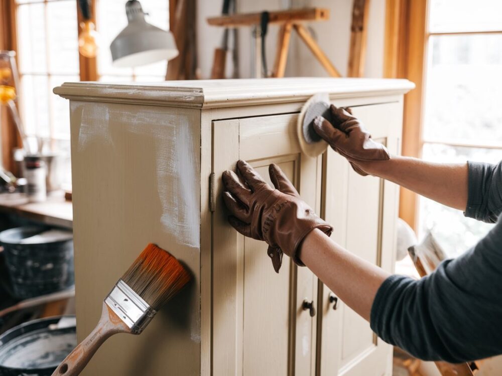 renowacja kredensu babci