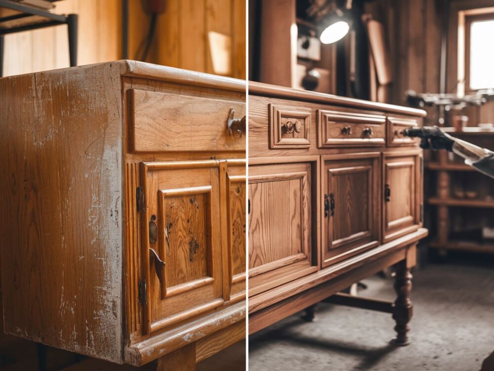 renowacja starego kredensu