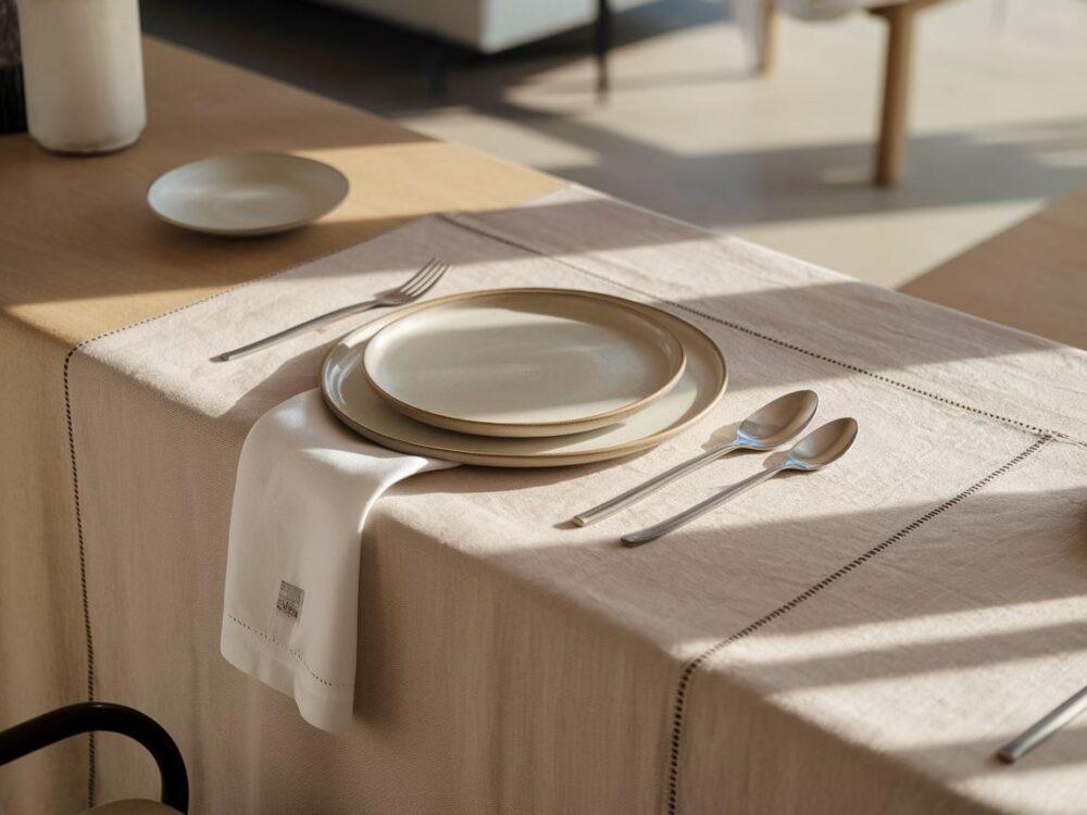 stylowa aranżacja stołu