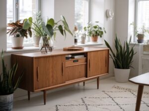 stylowy kredens w aranżacji