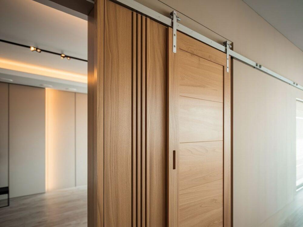 szafa przesuwna z systemem spowalniającym