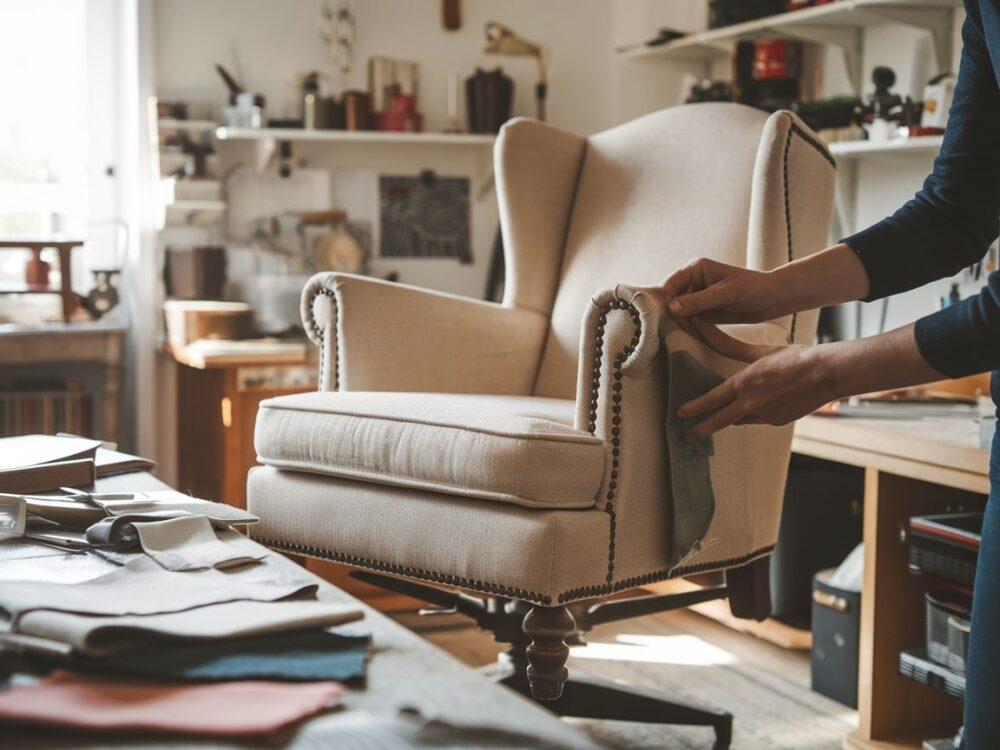 tapicerowanie fotela