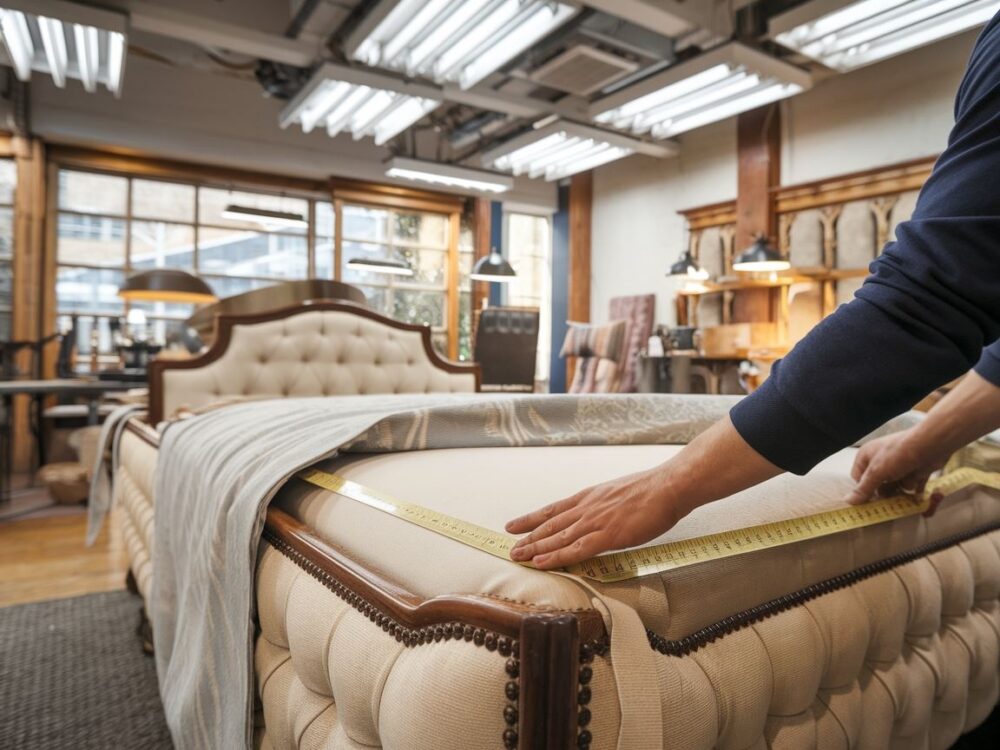 tapicerowanie łóżka