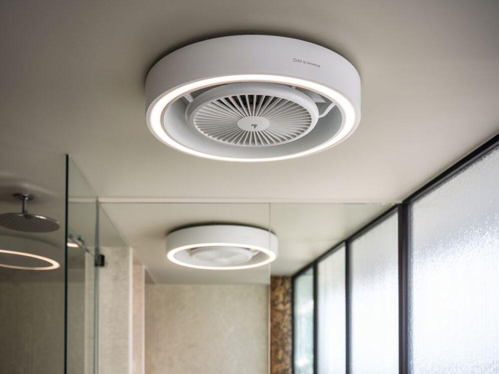 wentylator łazienkowy na ścianie